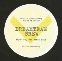 Бирдекель (костер) DREAMTEAM BREW (подставка под пивной бокал)