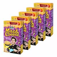 Макароны с сырным соусом Foody Mac&Cheese Карбонара с беконом, 5шт по 143г