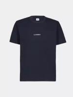 Футболка C.P. Company 24/1 Jersey Relaxed Fit Navy, Синий, XXL