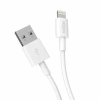 Дата-кабель USB - Lightning, 1.2м, белый, Deppa 72114