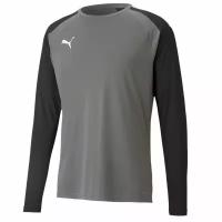 Лонгслив Puma Pacer GK Jersey, цвет серый/черный, размер XXL