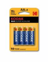 Алкалиновые батарейки Kodak 27A/AA, 4 шт