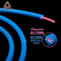 Фторопластовая трубка (PTFE) 4х1.9мм синяя (Trianglelab) 1 метр