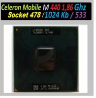 Intel Celeron M 440 1,86 GHZ 1Mb 533 Mhz pPGA-478 OEM SL9KW LF80538 версия