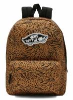 Рюкзак Vans Realm Backpack, 22 л, черный желтый леопардовый