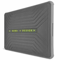 Чехол-папка для ноутбука MacBook 15.3/15.4 дюйма WiWU Defender Sleeve Pro, серый