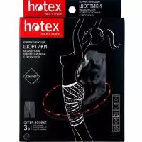 Антицеллюлитные корректирующие шортики Hotex черные