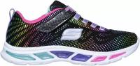 Детские Кроссовки SKECHERS s lights - gleamn dream ( Unisex-Child ) / black/multi / 11 US / 27.5 EU / 17 CM