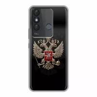 Дизайнерский силиконовый чехол для Ител Визион 3 Плюс / Itel Vision 3 Plus Герб России