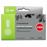 Картридж Cactus PGI-2400XL BK (CS-PGI2400XLBK) черный для Canon