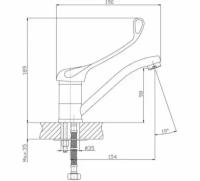 Смеситель хирургический Zollen Dresden DR51610322