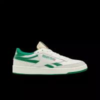 Кеды Reebok Club C Revenge Vintage, размер 13 US, белый, зеленый