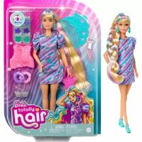 Кукла Барби Totally Hair со звездным принтом Barbie