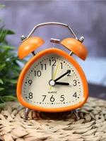 Часы настольные с будильником Time buddy orange
