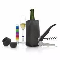 Набор аксессуаров для вина Pulltex Starter Set Black