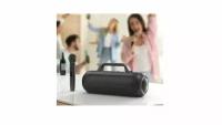 Караоке станция ACEFAST Portable Karaoke Speaker 200W, 18000 mAh + 2 беспроводных микрофона, Черный