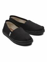 Слипоны TOMS Alpargata, размер 2(34), черный