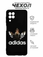 Чехол на Samsung A22 4G, Слово Пацана Вова Адидас логотип