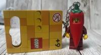 Брелок LEGO Брелок Лего Девочка с перцем чили / Lego Key Chain - Chili Girl