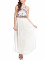 Платье Glamorous с вышивкой IN0087, белый, S