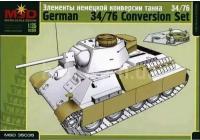 MSD 35035 Сборная модель Элементы немецкой конверсии танка 34/76 1/35