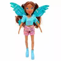 Кукла WinX Club "Magic Reveal", Лейла, шарнирная, 3 крыла, 24 см