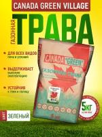 Газонная трава семена Канада Грин Дачная 5 кг / семена газона райграс, мятлик, овсяница