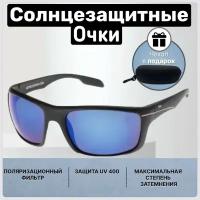 Солнцезащитные очки Matrix Очки солнцезащитные Polarized Avto 6161с6, черный