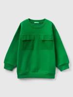 Утепленный свитшот United Colors of Benetton для мальчиков 23A-3EB5G10BG-1U3-98