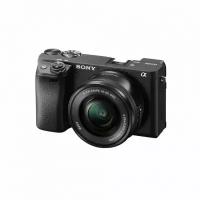 Фотоаппарат Sony Alpha ILCE-6400 Kit E PZ 16–50 мм F3.5–5.6 OSS (SELP1650), черный