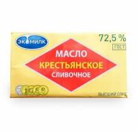 Масло сливочное Экомилк Крестьянское 72,5%