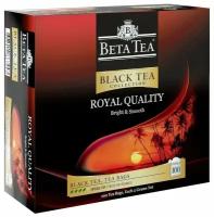 Чай черный Beta Tea Королевское качество в пакетиках, 100 пак