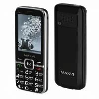 Мобильный телефон Maxvi P18 Black (2,8"/0,3МП/3200mAh)