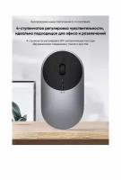 Беспроводная с кругом компактная мышь Xiaomi Mi Portable Mouse 2, черный