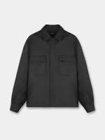 Овершот Represent Clo Leather Overshirt Black, Черный, S