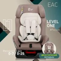 Автокресло детское Еду-Еду KS 719 гр.0+/I/II, от 0 до 25 кг, серия Level One, цвет, beige