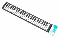 Портативное гибкое пианино SILICON FLEXIBLE ROLL UP PIANO 49