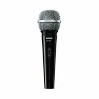 Микрофон проводной Shure SV100-A, комплектация: микрофон, разъем: XLR 3 pin (M), черный, 1 шт