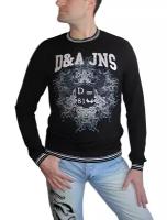 Джемпер D&A JEANS, размер L, серебряный