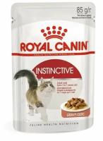 Влажный корм для кошек Royal Canin Instinctive в соусе, 12*85г (12 шт.)