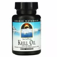 Source Naturals, ArcticPure, крилевый жир, 500 мг, 60 желатиновых капсул