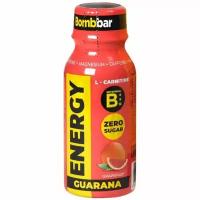 Напиток тонизирующий гуарана + л-карнитин BomBBar Energy L-Carnitine + Guarana - 100 мл, грейпфрут