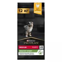 Pro Plan Medium Puppy корм для щенков средних пород Курица, 12 кг