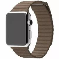 Кожаный ремешок Leather Loop Brown для часов Apple Watch 38mm