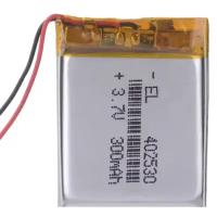 Аккумулятор (батарея) 402530 300mah 3,7v (30х25х4 мм)