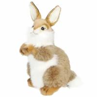 Реалистичная мягкая игрушка Hansa Creation, 3316З Кролик, рыжий, 30 см