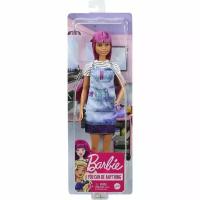 Кукла Mattel Barbie из серии «Кем быть» DVF50/GTW36 Стилист