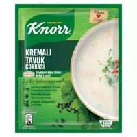 KNORR Куриный крем-суп 65 гр * 12 пачек (KREMALI TAVUK CORBASI)