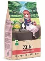 Корм ZILLII Adult Light/Sterilized для кошек индейка, утка 2 кг