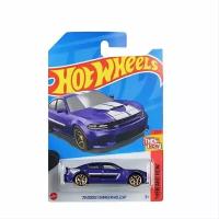 HKJ45 Машинка игрушка Hot Wheels металлическая коллекционная 20 Dodge Charger Hellcat фиолетовый